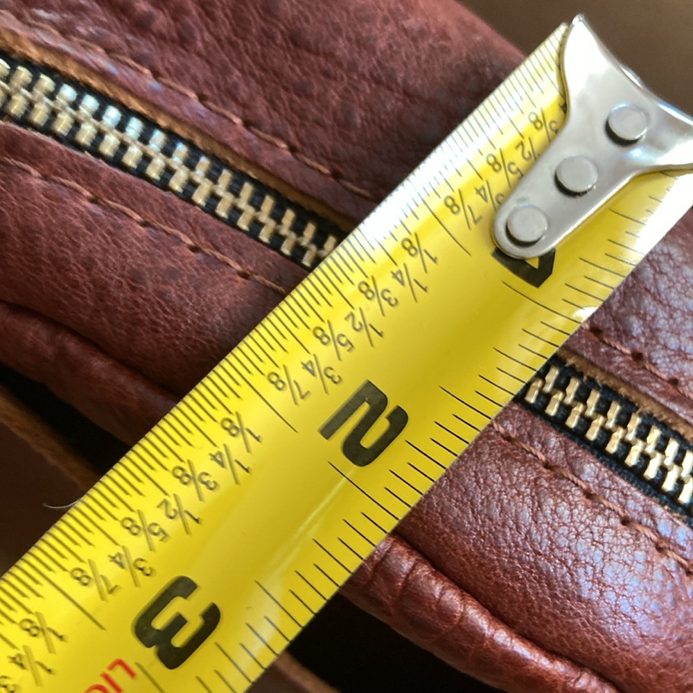 Portland Leather Mini Circle Crossbody Bag - Picture 15 of 15